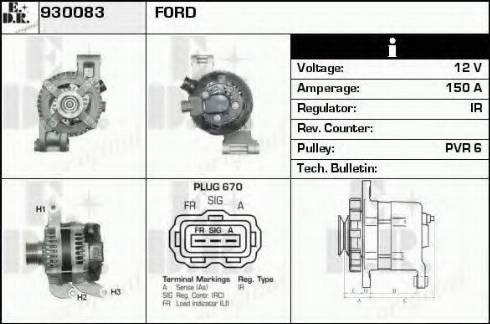 EDR 930083 - Alternatore autozon.pro