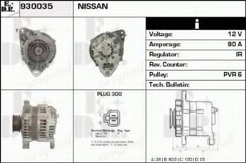 EDR 930035 - Alternatore autozon.pro