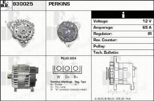 EDR 930025 - Alternatore autozon.pro