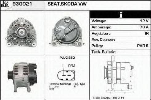 EDR 930021 - Alternatore autozon.pro