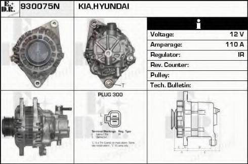 EDR 930075N - Alternatore autozon.pro