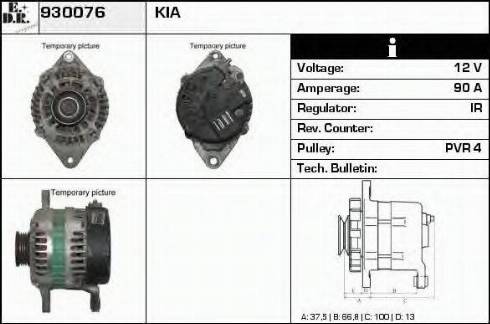 EDR 930076 - Alternatore autozon.pro