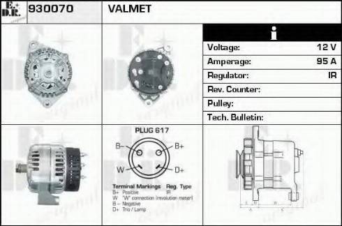 EDR 930070 - Alternatore autozon.pro