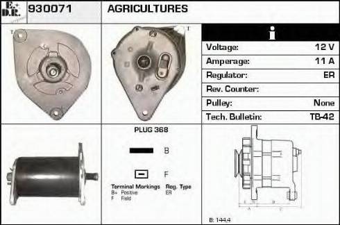 EDR 930071 - Alternatore autozon.pro