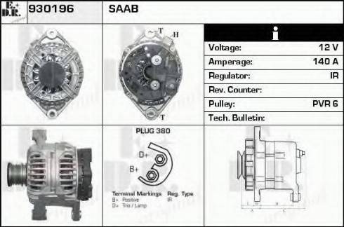 EDR 930196 - Alternatore autozon.pro