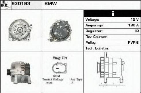 EDR 930193 - Alternatore autozon.pro