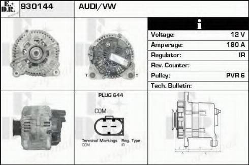 EDR 930144 - Alternatore autozon.pro