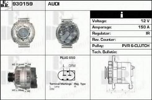 EDR 930159 - Alternatore autozon.pro