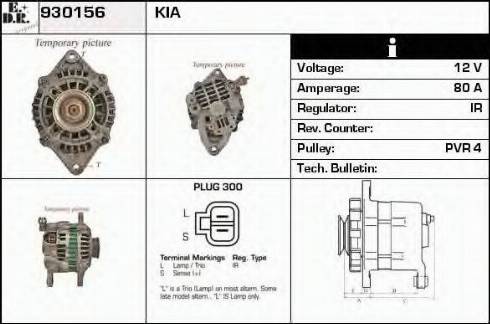 EDR 930156 - Alternatore autozon.pro