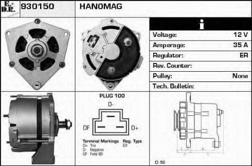 EDR 930150 - Alternatore autozon.pro