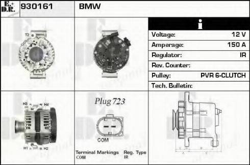 EDR 930161 - Alternatore autozon.pro