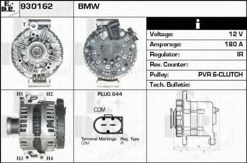 EDR 930162 - Alternatore autozon.pro