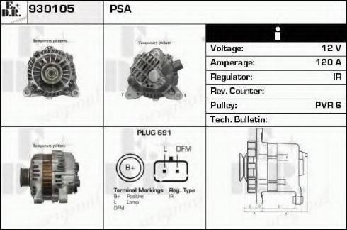 EDR 930105 - Alternatore autozon.pro