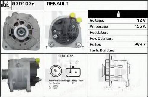 EDR 930103N - Alternatore autozon.pro