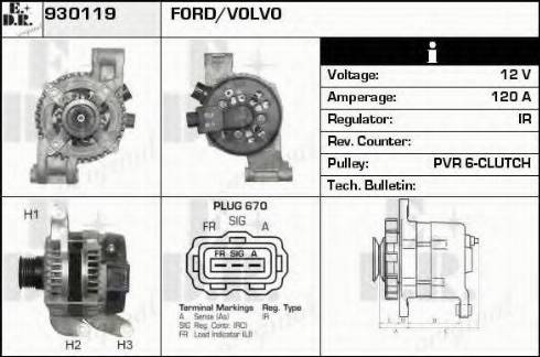 EDR 930119 - Alternatore autozon.pro