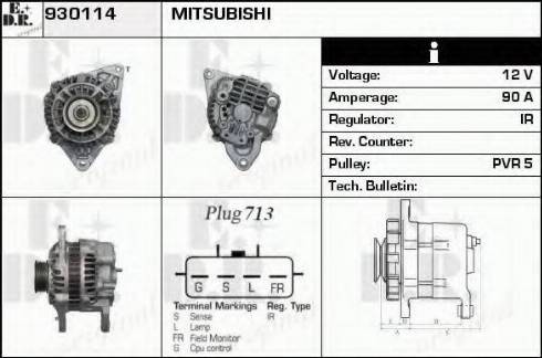 EDR 930114 - Alternatore autozon.pro