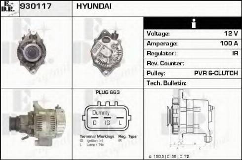 EDR 930117 - Alternatore autozon.pro