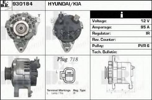 EDR 930184 - Alternatore autozon.pro