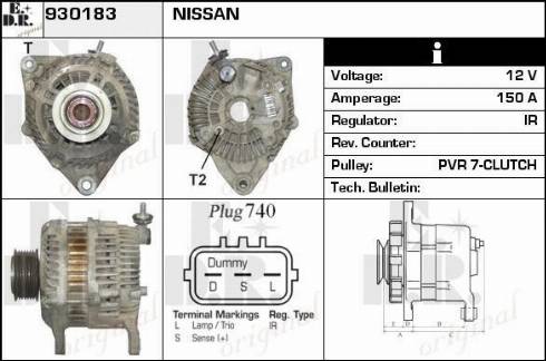 EDR 930183 - Alternatore autozon.pro