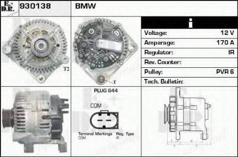 EDR 930138 - Alternatore autozon.pro