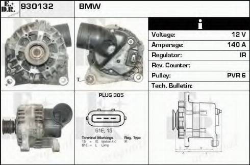 EDR 930132 - Alternatore autozon.pro