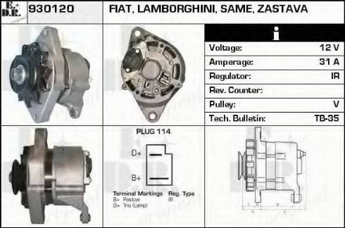 EDR 930120 - Alternatore autozon.pro