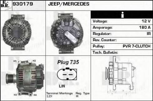 EDR 930179 - Alternatore autozon.pro