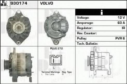 EDR 930174 - Alternatore autozon.pro