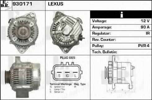 EDR 930171 - Alternatore autozon.pro