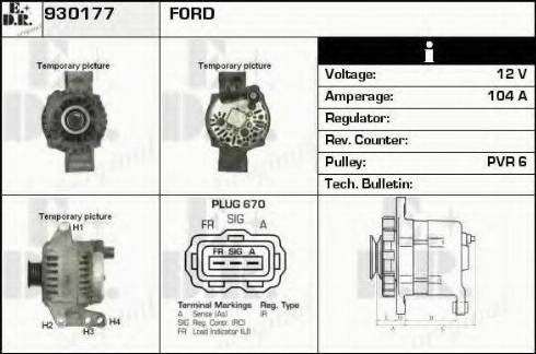 EDR 930177 - Alternatore autozon.pro