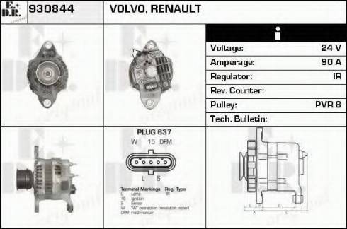 EDR 930844 - Alternatore autozon.pro