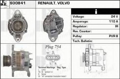 EDR 930841 - Alternatore autozon.pro