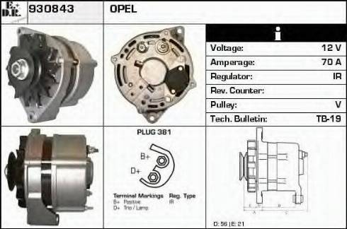 EDR 930843 - Alternatore autozon.pro