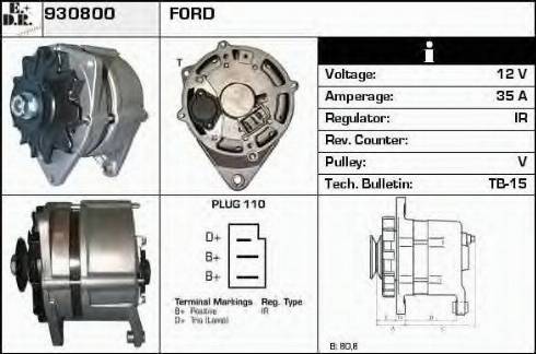 EDR 930800 - Alternatore autozon.pro