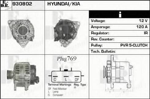 EDR 930802 - Alternatore autozon.pro