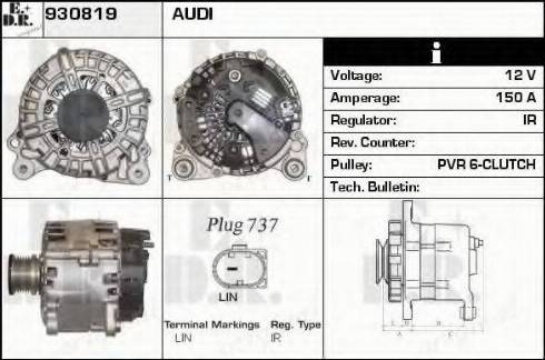 EDR 930819 - Alternatore autozon.pro