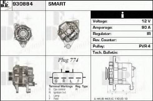 EDR 930884 - Alternatore autozon.pro