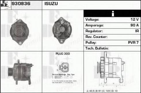 EDR 930836 - Alternatore autozon.pro