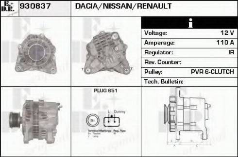 EDR 930837 - Alternatore autozon.pro