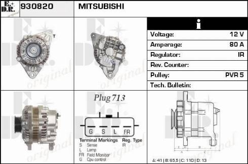 EDR 930820 - Alternatore autozon.pro