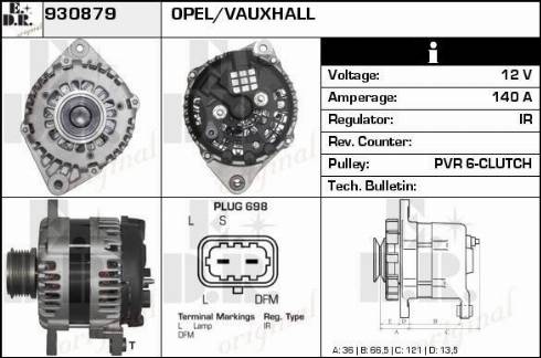 EDR 930879 - Alternatore autozon.pro