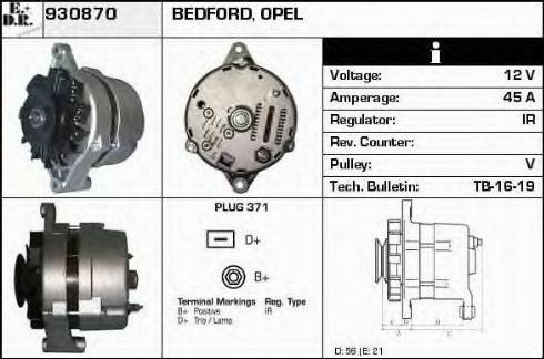 EDR 930870 - Alternatore autozon.pro