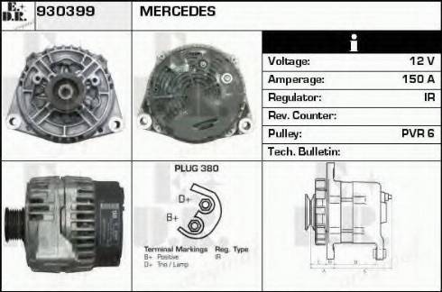 EDR 930399 - Alternatore autozon.pro