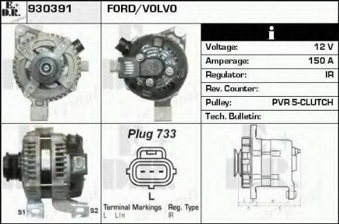 EDR 930391 - Alternatore autozon.pro