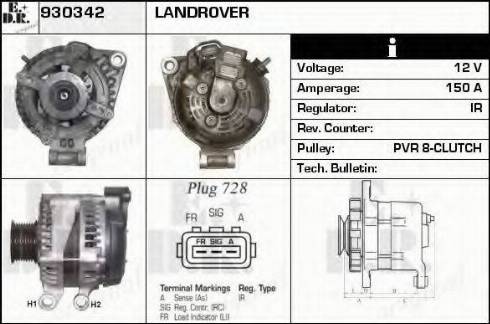 EDR 930342 - Alternatore autozon.pro