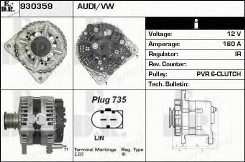 EDR 930359 - Alternatore autozon.pro