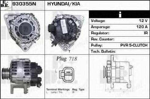 EDR 930355N - Alternatore autozon.pro