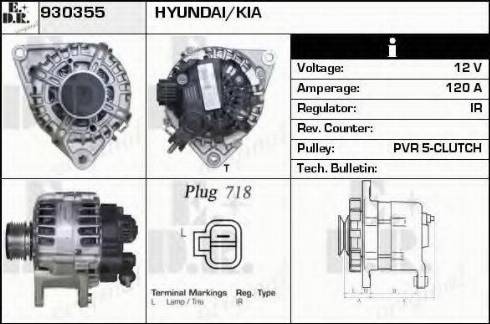 EDR 930355 - Alternatore autozon.pro