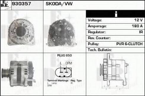 EDR 930357 - Alternatore autozon.pro