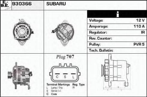 EDR 930366 - Alternatore autozon.pro